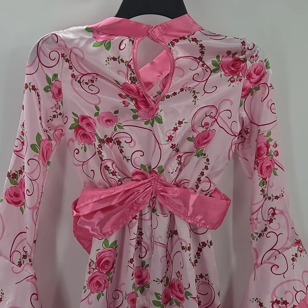 Floral Asian Princess Kids Costume